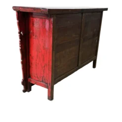 Dressoir rood Shanxi uniek