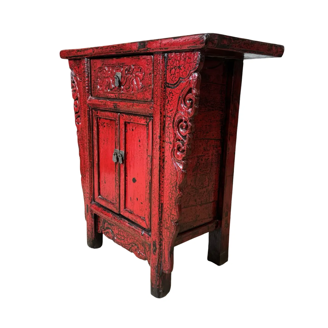 Dressoir Shanxi 2deur 1la rood