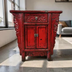 Dressoir Shanxi 2deur 1la rood