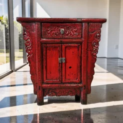 Dressoir Shanxi 2deur 1la rood
