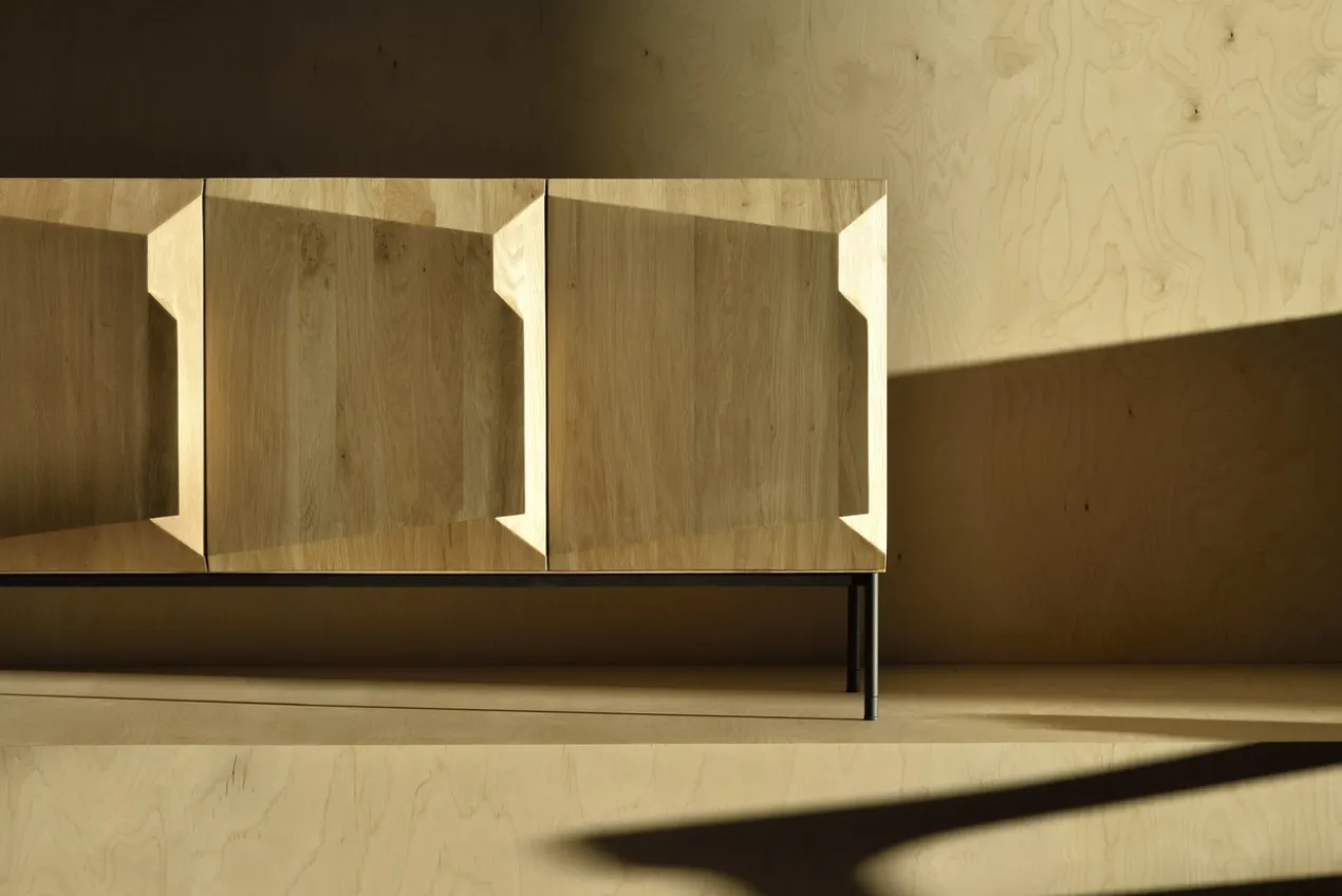Dressoir Stairs - eiken - 200 cm