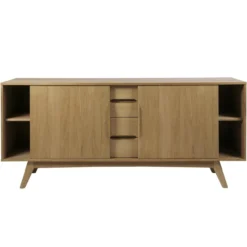 Dressoir Toby hout B180 x D44 x H84 cm