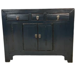 Dressoir uniek lak blauw