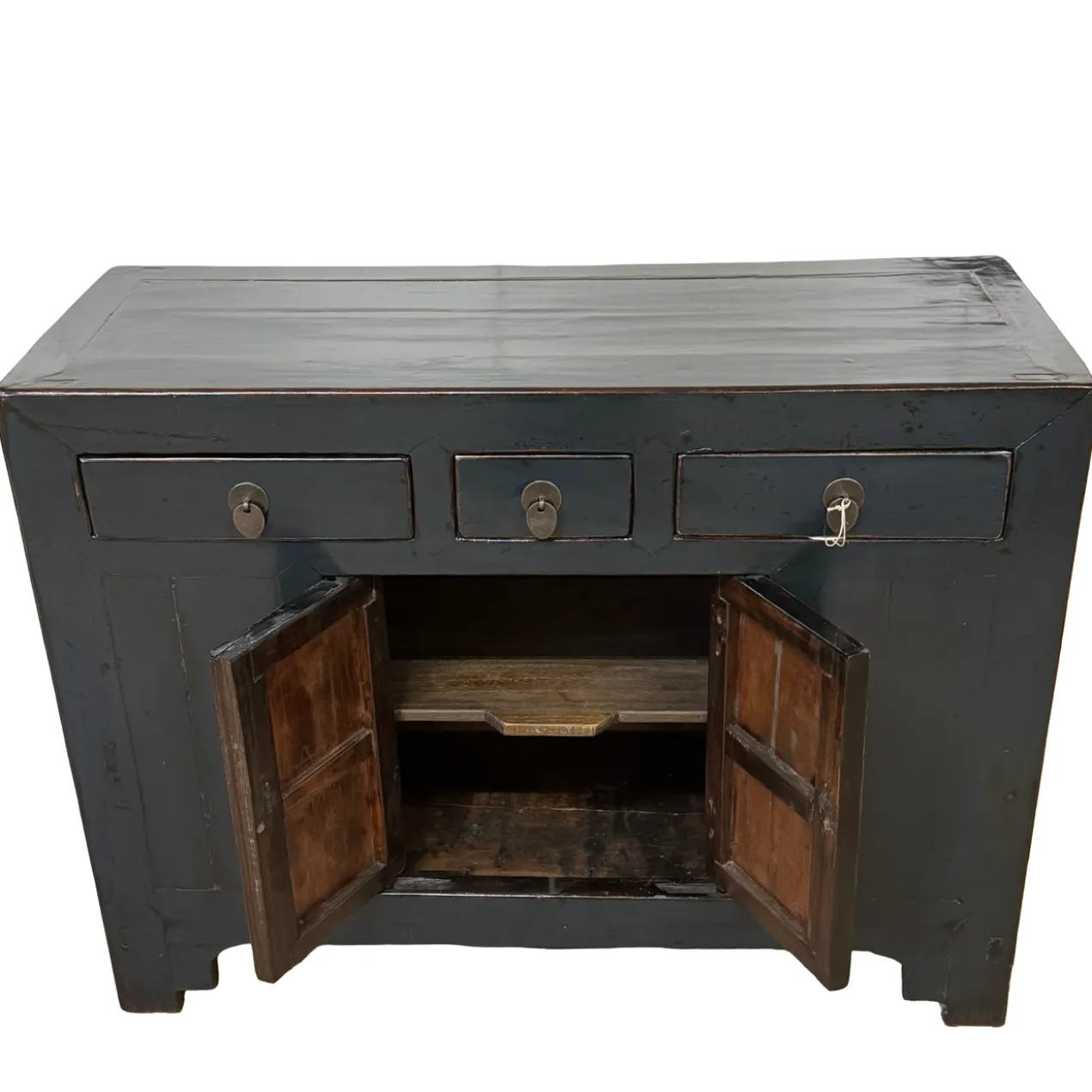 Dressoir uniek lak blauw
