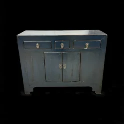 Dressoir uniek lak blauw