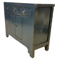 Dressoir uniek lak blauw