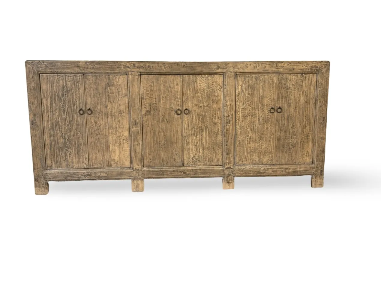 Dressoir uniek naturel 6 deurs Dressoir 6 deur naturel uniek