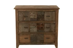 Dressoir verouderd hout bruin
