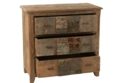 Dressoir verouderd hout bruin