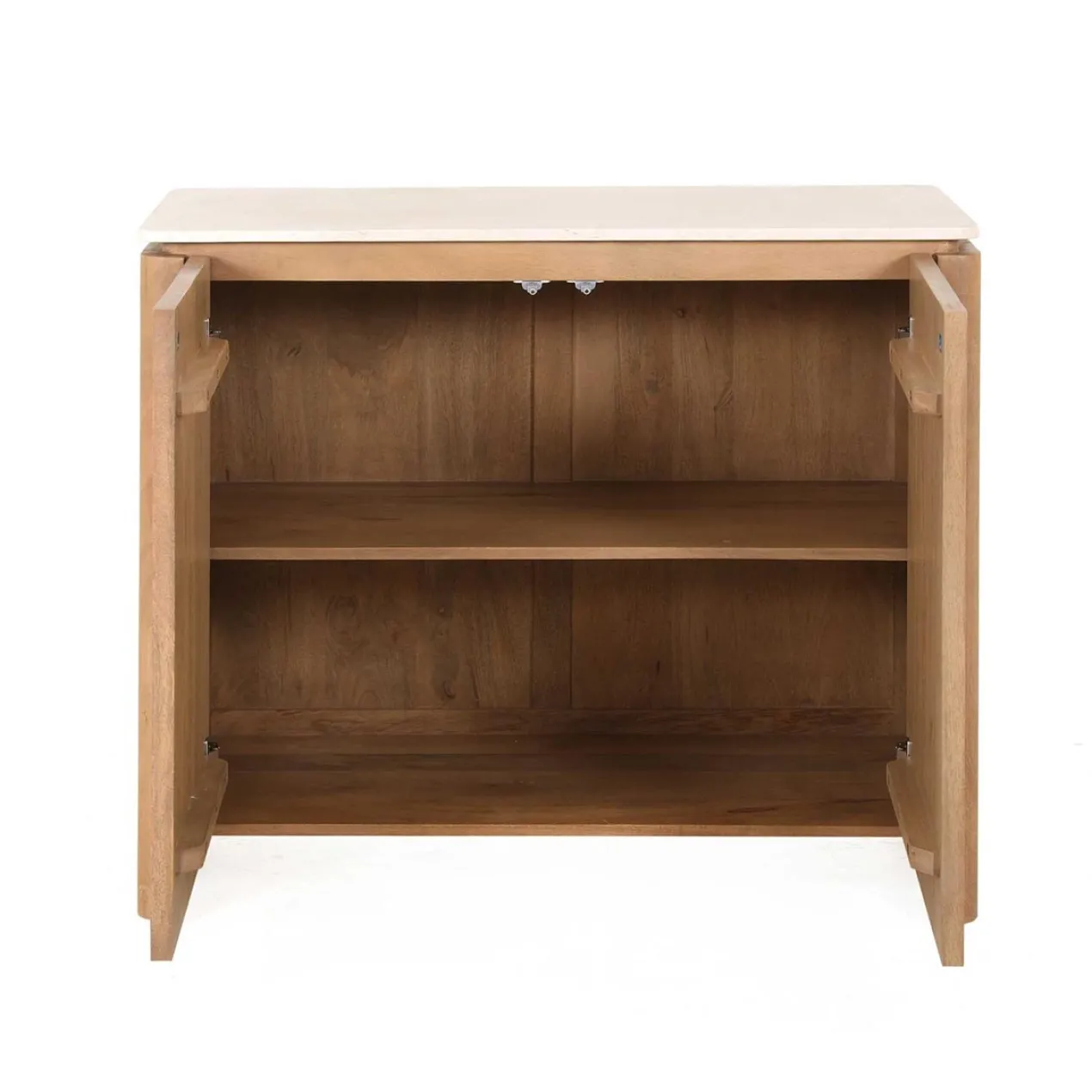 Dressoir Wallaby 100 cm naturel met zand marmer
