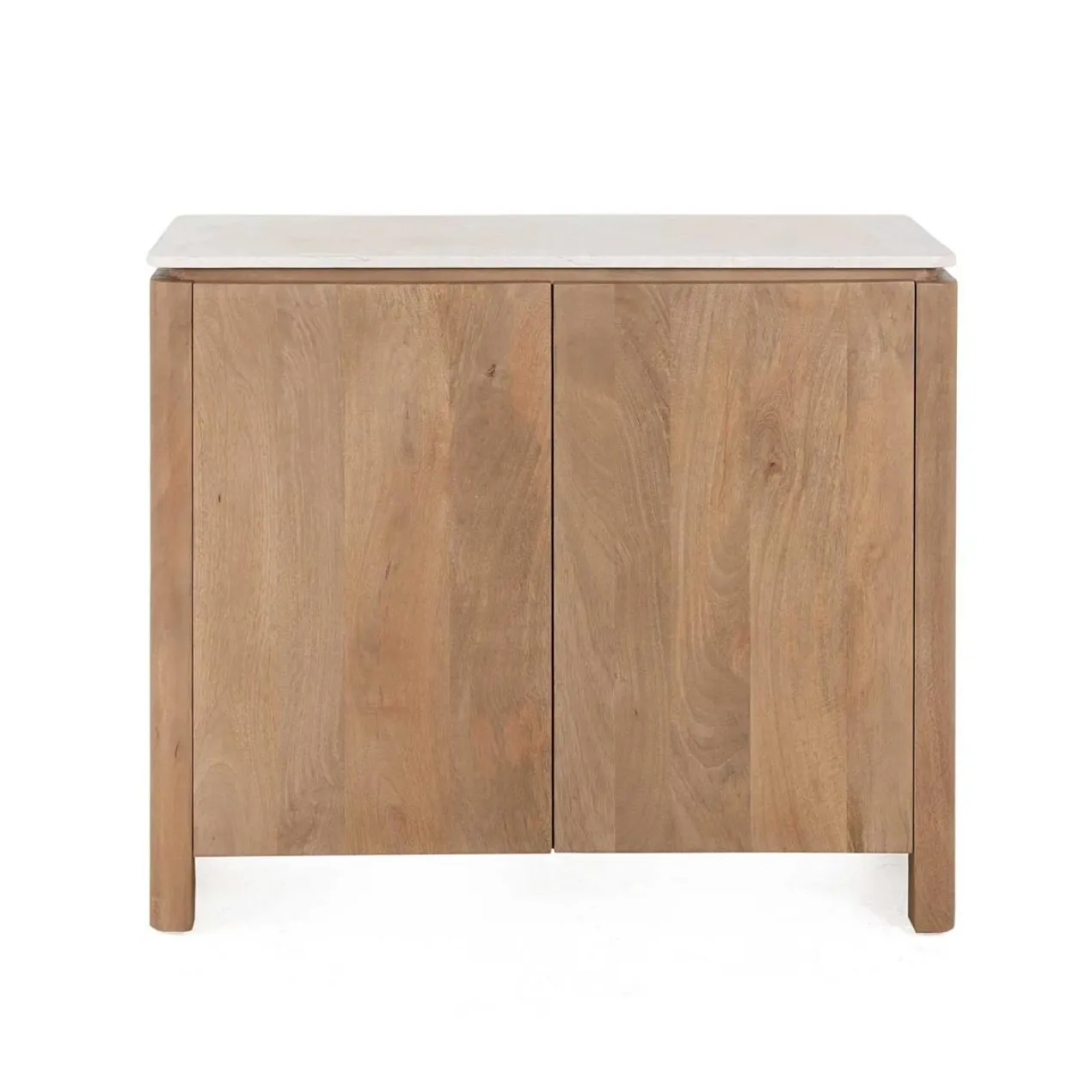 Dressoir Wallaby 100 cm naturel met zand marmer