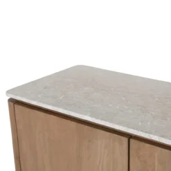 Dressoir Wallaby 100 cm naturel met zand marmer