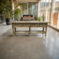 Dressoir zwart finish 4 la en plank uniek