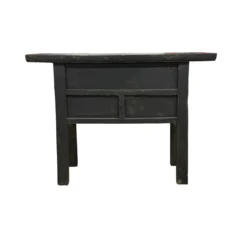 Dressoir zwart 3 la snijwerk uniek