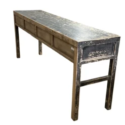 Dressoir zwart 4la uniek 206x50 cm