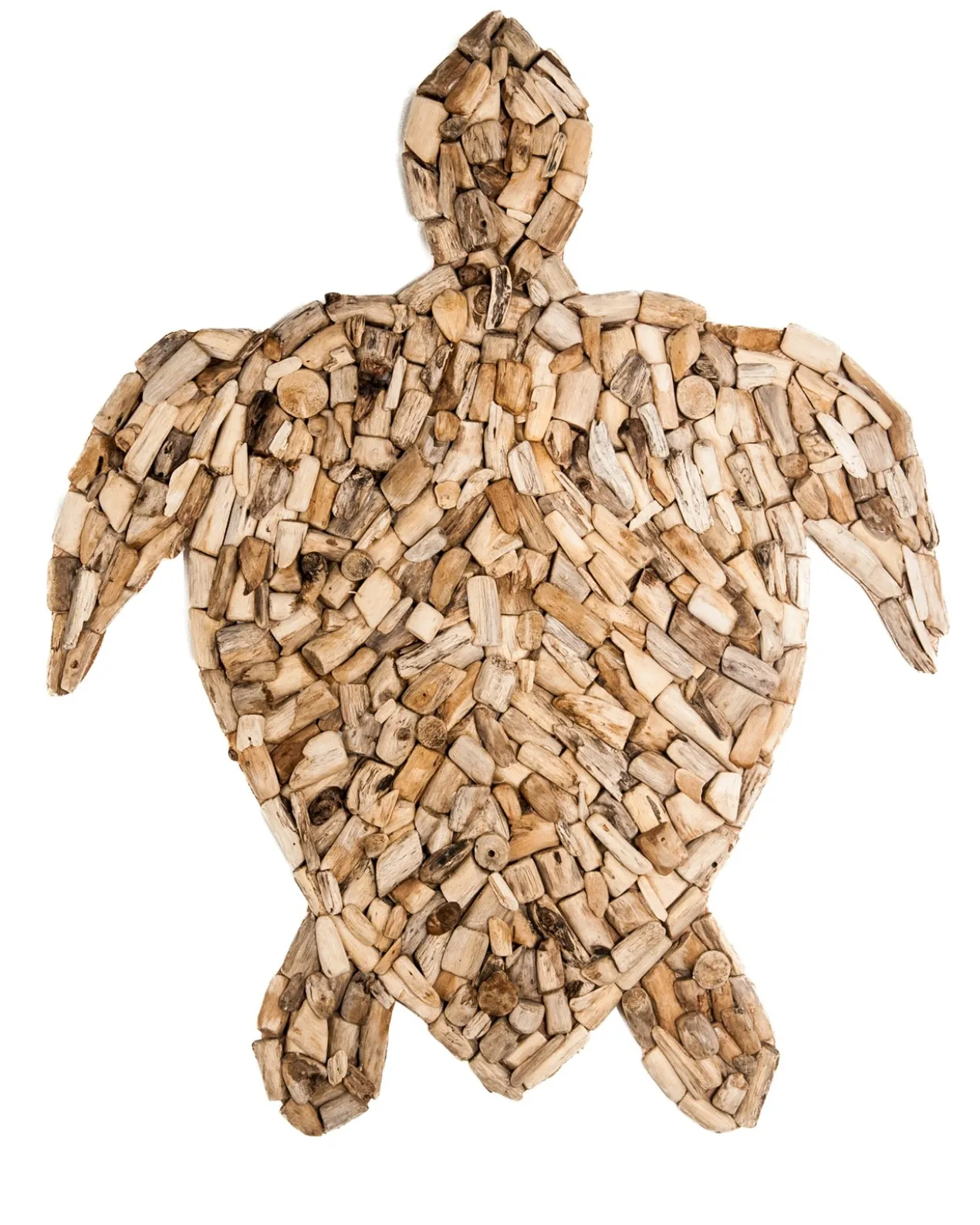 Driftwood wanddecoratie / wandpaneel Schildpad