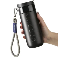 Drinkfles accessoire Dopper wrist cord sandy black