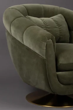 Dutchbone fauteuil Member Olive