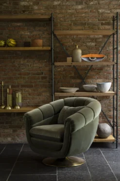 Dutchbone fauteuil Member Olive