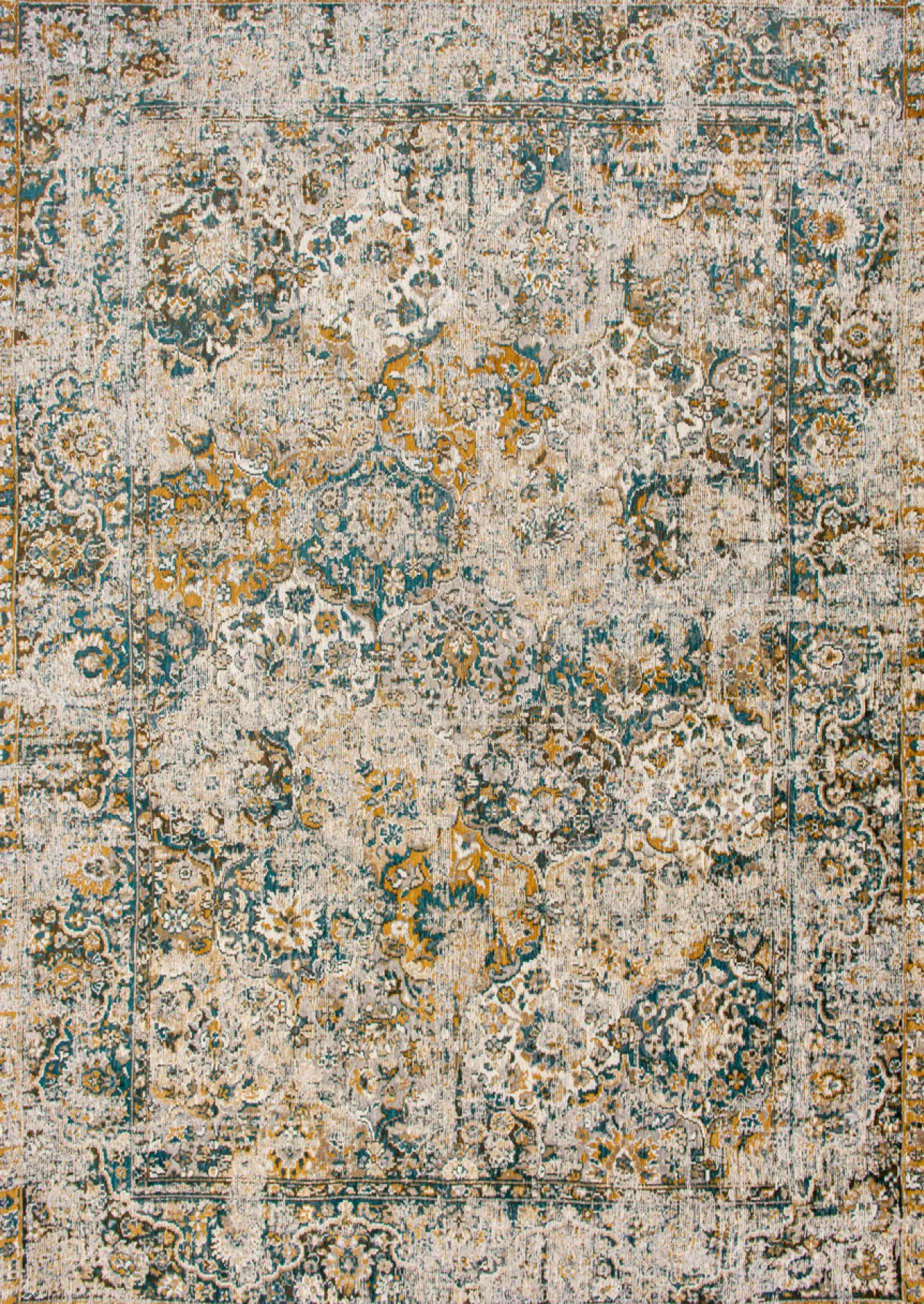 Ecorugs vloerkleed Bakhtiari groen 240x340 cm