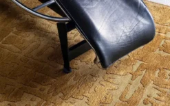 Ecorugs vloerkleed Baobab goud 280x390 cm
