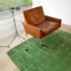 Ecorugs vloerkleed Baobab groen 80x150 cm
