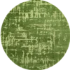 Ecorugs vloerkleed Baobab groen ∅ 140 cm