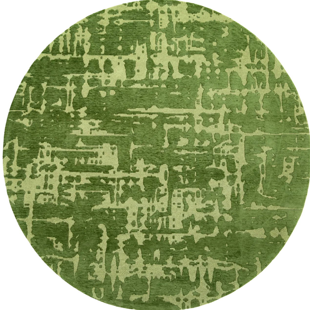 Ecorugs vloerkleed Baobab groen ∅ 140 cm