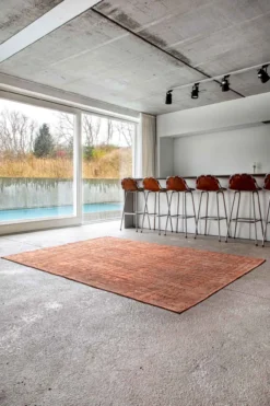 Ecorugs vloerkleed Baobab koper 80x150 cm