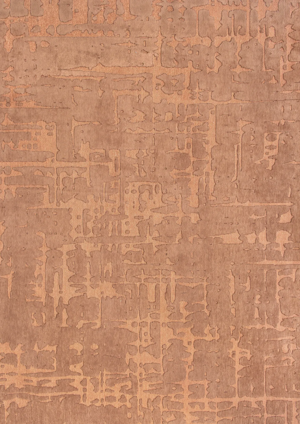Ecorugs vloerkleed Baobab koper 140x200 cm