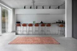 Ecorugs vloerkleed Baobab koper ∅ 240 cm