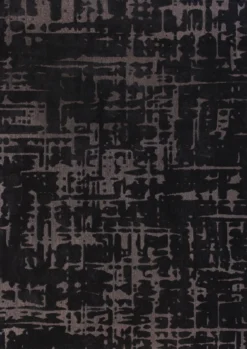Ecorugs vloerkleed Baobab zwart 140x200 cm