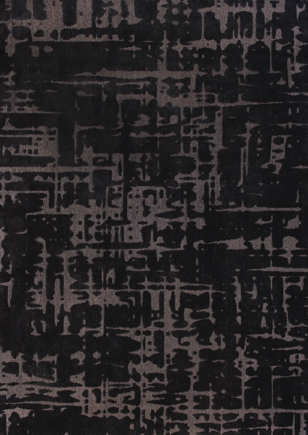 Ecorugs vloerkleed Baobab zwart 140x200 cm
