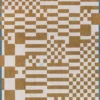 Ecorugs vloerkleed Chess goud 280x390 cm