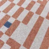 Ecorugs vloerkleed Chess oranje 170x240 cm