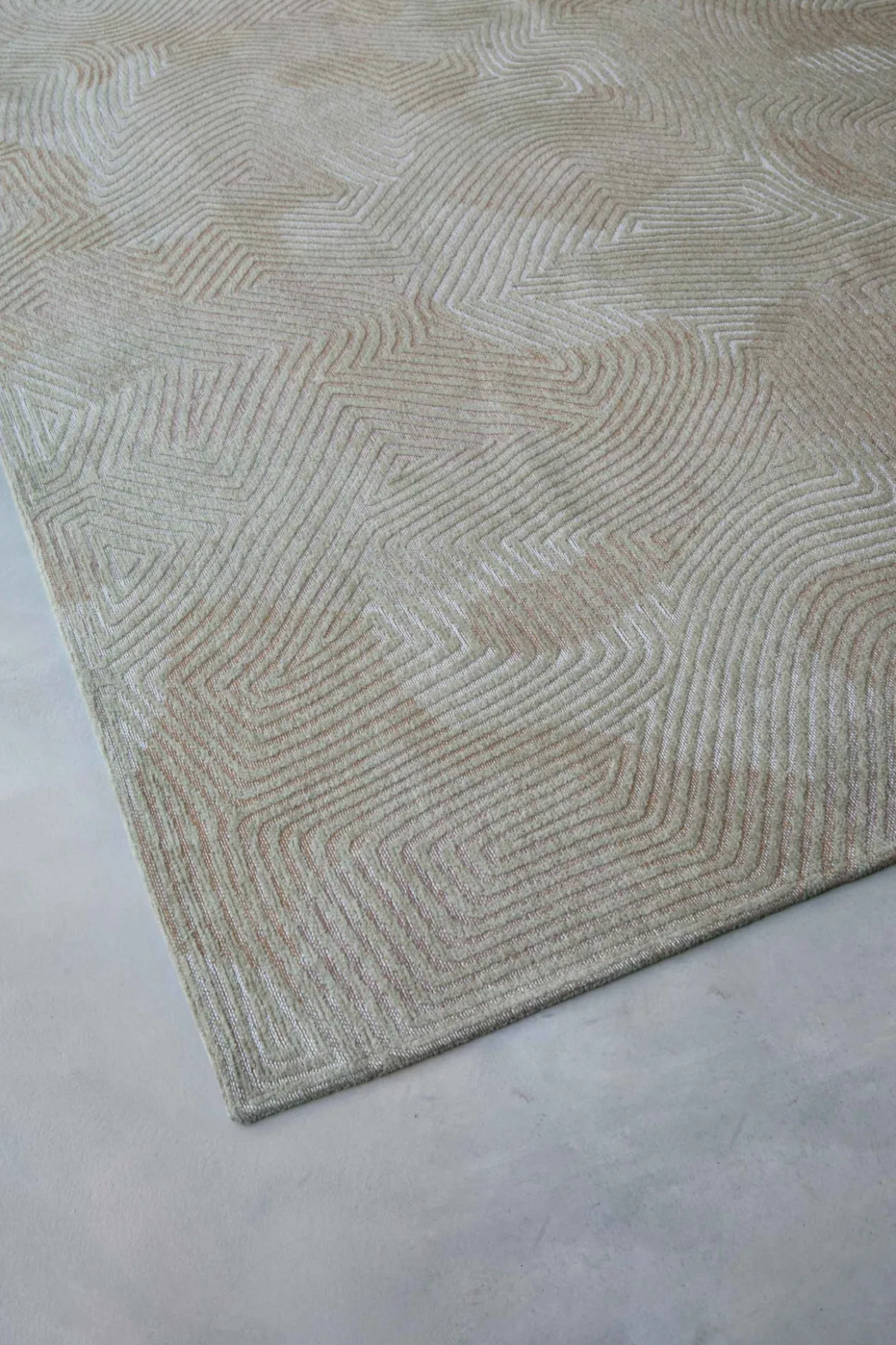 Ecorugs vloerkleed Coral beige ∅ 240 cm
