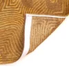 Ecorugs vloerkleed Coral goud 80x150 cm 240x340 cm