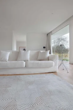 Ecorugs vloerkleed Coral wit 280x390 cm