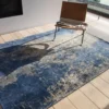 Ecorugs vloerkleed Cracks blauw 200x280 cm