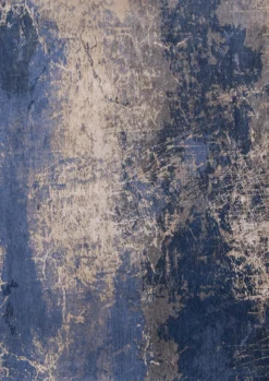 Ecorugs vloerkleed Cracks blauw 200x280 cm