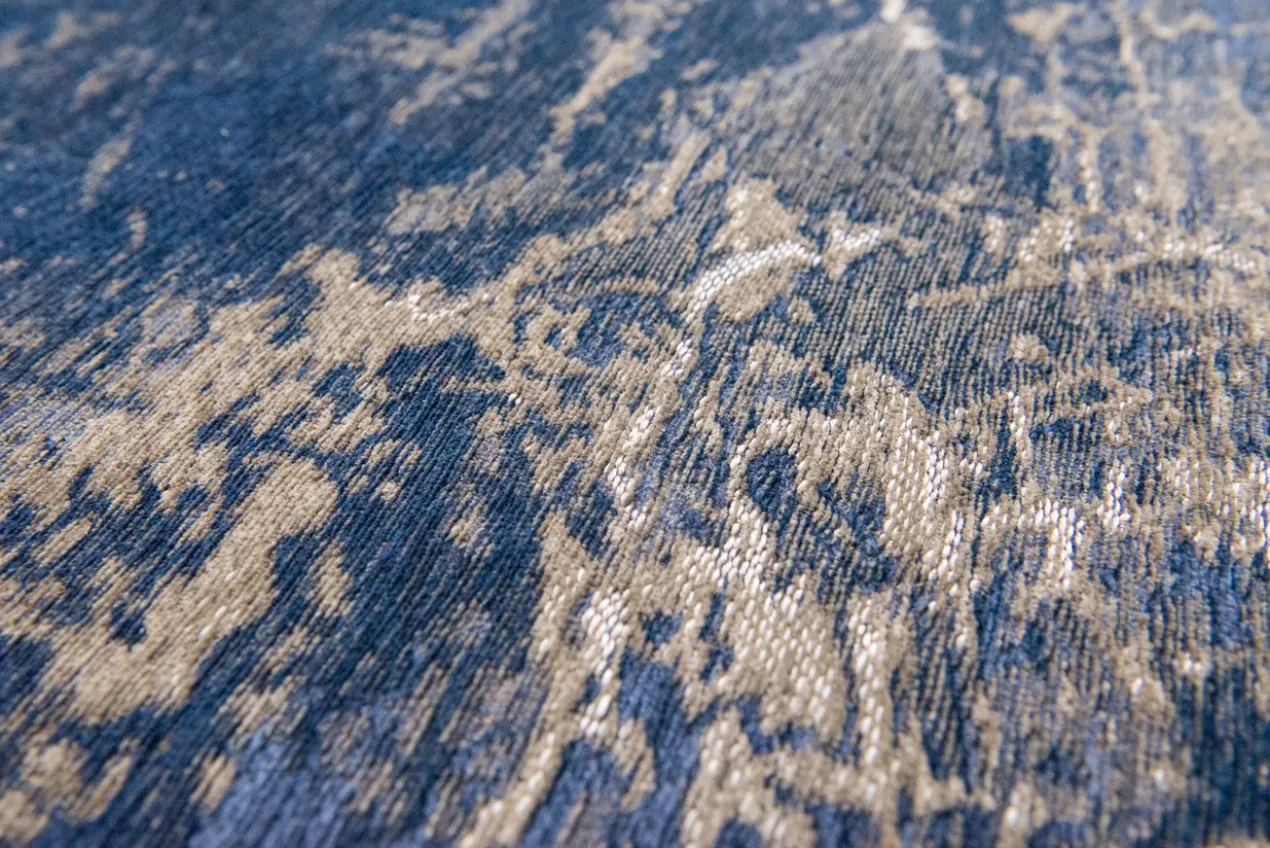 Ecorugs vloerkleed Cracks blauw 280x390 cm