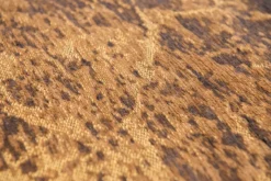 Ecorugs vloerkleed Cracks goud ∅ 140 cm