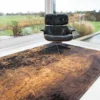 Ecorugs vloerkleed Cracks goud 140x200 cm