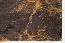 Ecorugs vloerkleed Cracks goud ∅ 240 cm