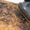 Ecorugs vloerkleed Cracks goud 240x340 cm