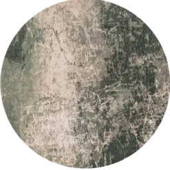 Ecorugs vloerkleed Cracks groen ∅ 240 cm