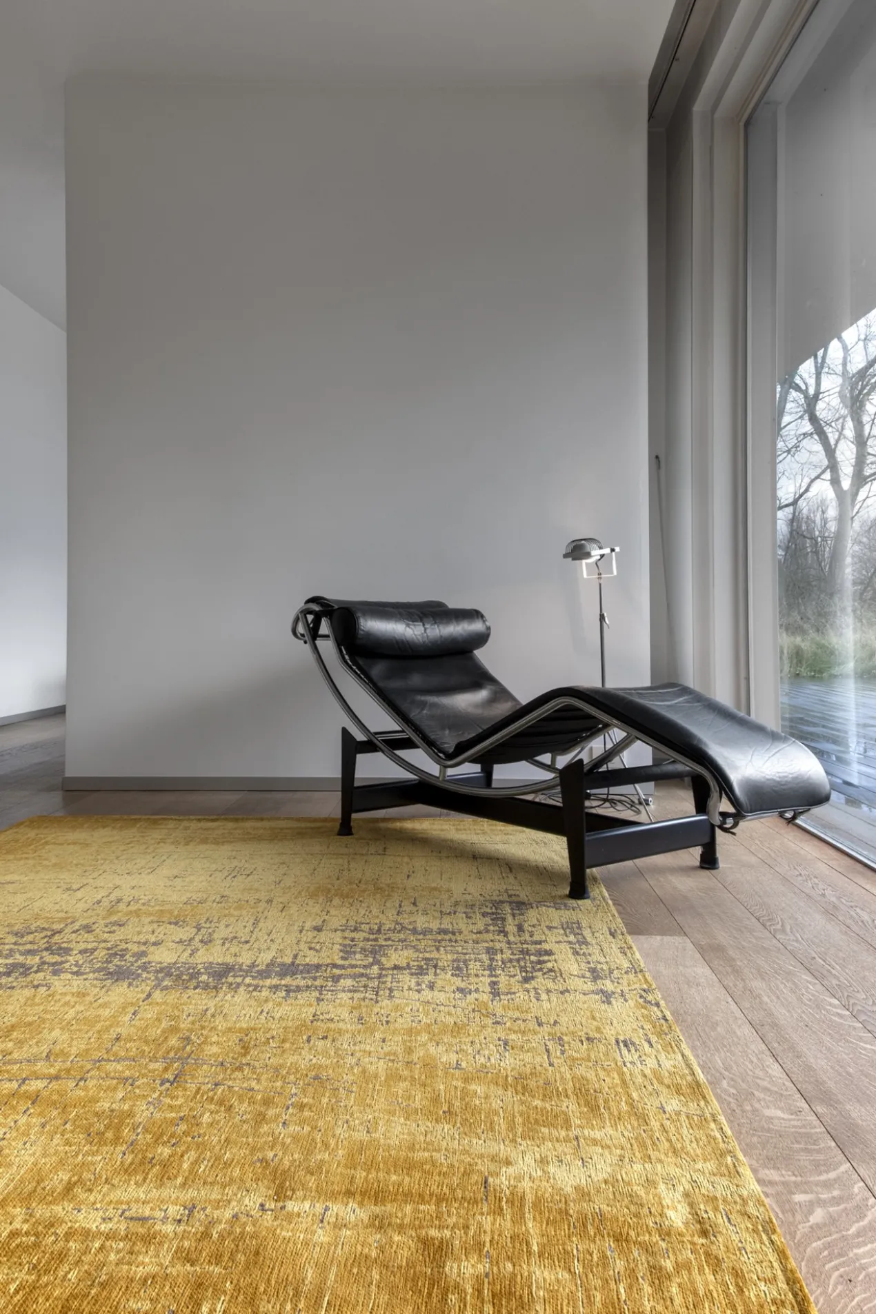 Ecorugs vloerkleed Griff geel 80x150 cm