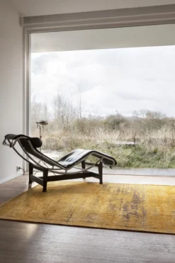 Ecorugs vloerkleed Griff geel 170x240 cm