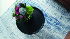 Ecorugs vloerkleed Griff turquoise ∅ 140 cm