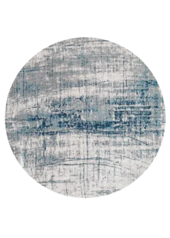 Ecorugs vloerkleed Griff turquoise ∅ 140 cm